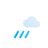 Previsão para Sunday, 01 de October de 2023: Chuva