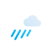 Previsão para Segunda, 18 de Outubro de 2021: Pancadas de Chuva